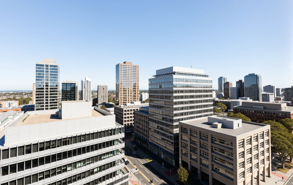 Melbourne CBD district where our office is located